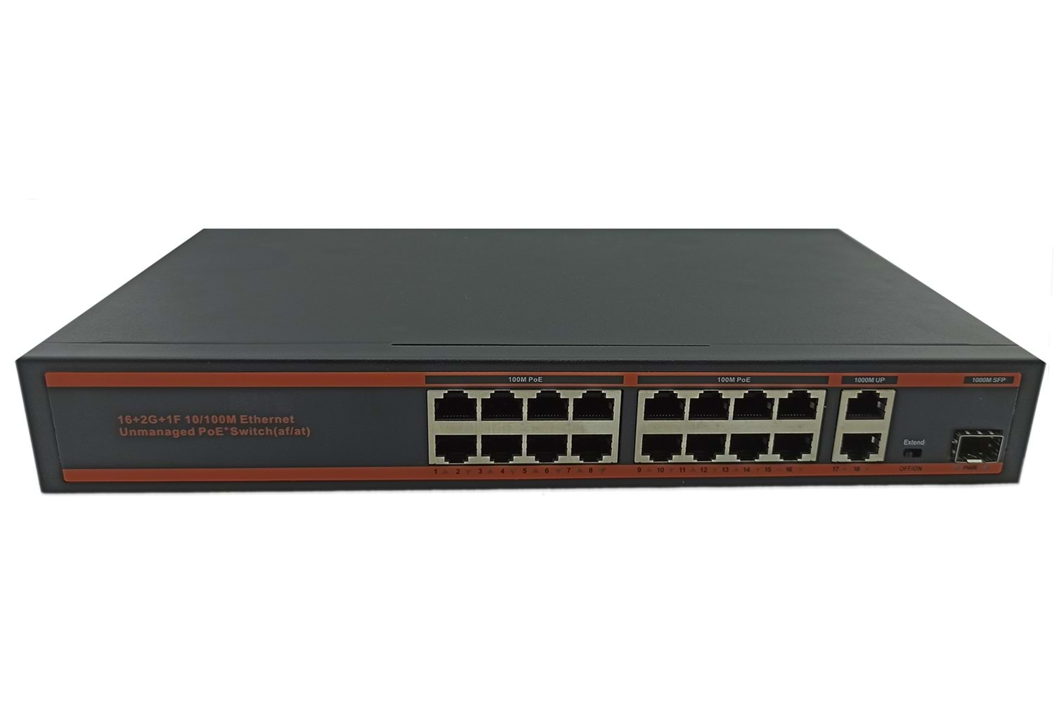 Nova%20ND1PD1622L%2016%20Port%20Poe+%2010-100%20Mbps%202%20Port%2010-100-1000%20Mbps%20Uplink%20%202%20Port%20SFP%20Switch%20250W