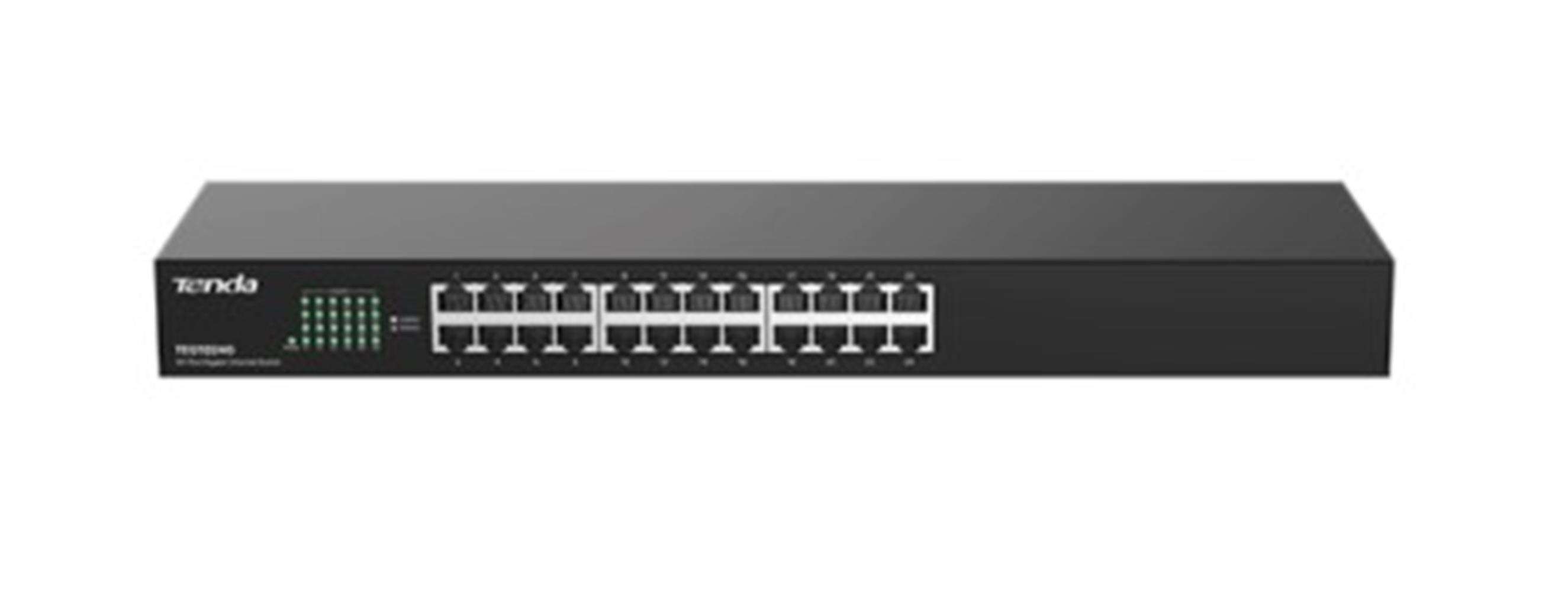 Tenda%20TEG1024G%2024%20Port%2010-100-1000%20Mbps%2019’’%20Switch%20Çelik%20Kasa%20Rack%20Mount