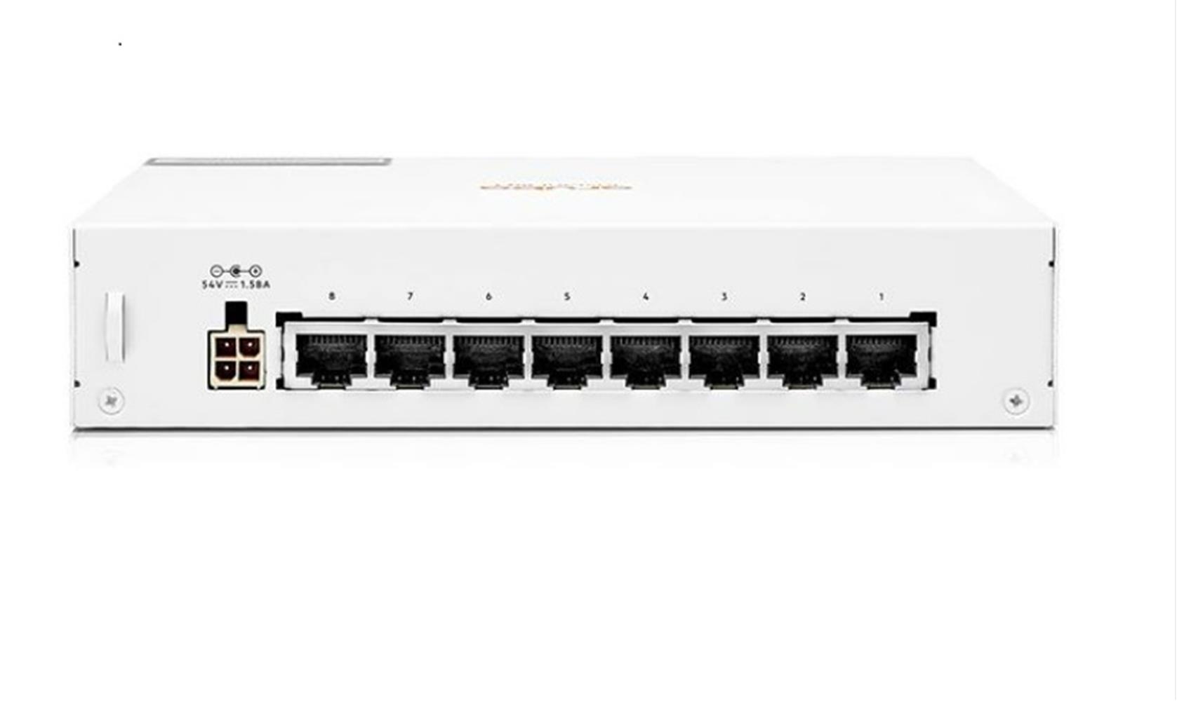 Hpe%20Aruba%20R8R46A%201430-8G%208%20Port%2010-100-1000%204xPoe%2064W%20Yönetilemez Switch