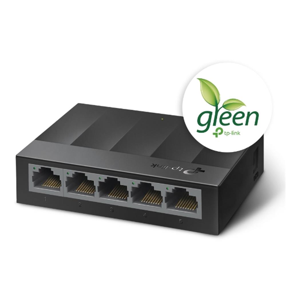 Tp-Link%20LS1005G%205%20port%2010-100-1000%20Mbps%20Switch%20Plastik%20Kasa