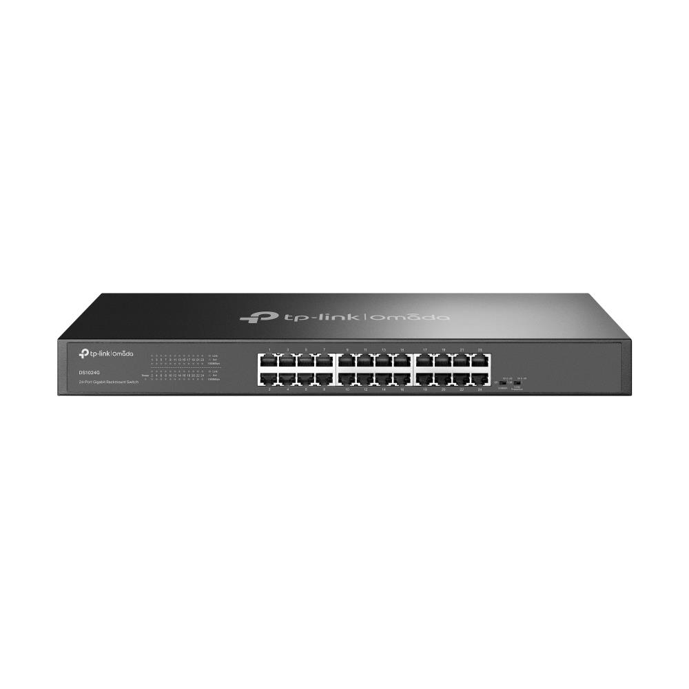 Tp-Link%20DS1024G%2024%20Port%2010-100-1000%20Mbps%20Switch%20Çelik%20Kasa%20Rack%20Mount