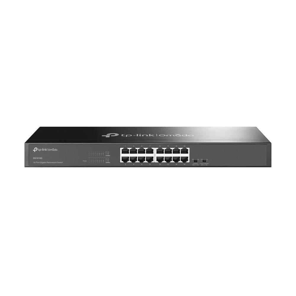 Tp-Link%20DS1016G%2016%20Port%2010-100-1000%20Mbps%20Switch%20Çelik%20Kasa%20Rack%20Mount