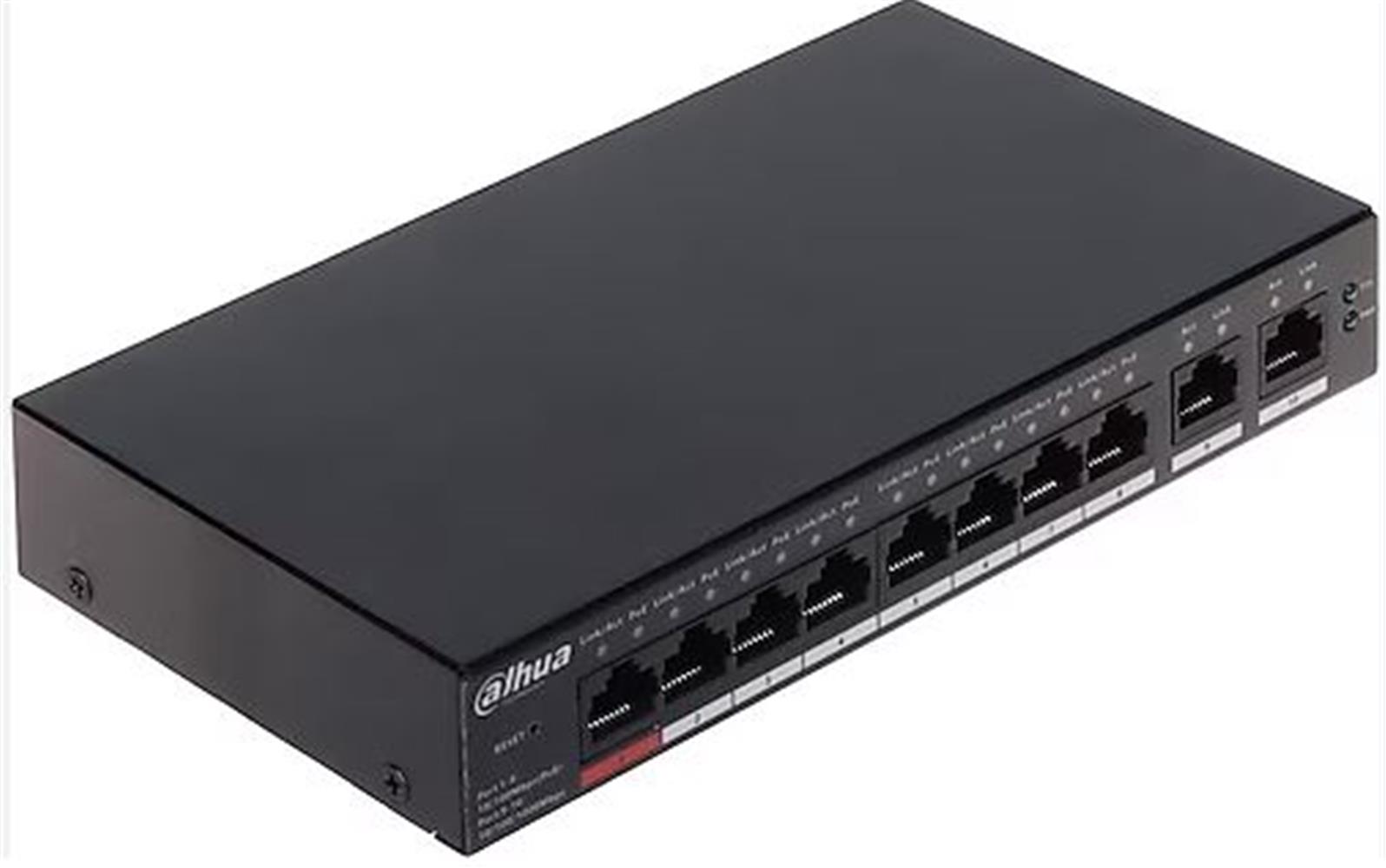 Dahua%20CS4010-8ET-110%208FE%20PoE%20Port%20(110W)%202GE%20Uplink%20Cloud%20Managed%20Desktop%20Switch