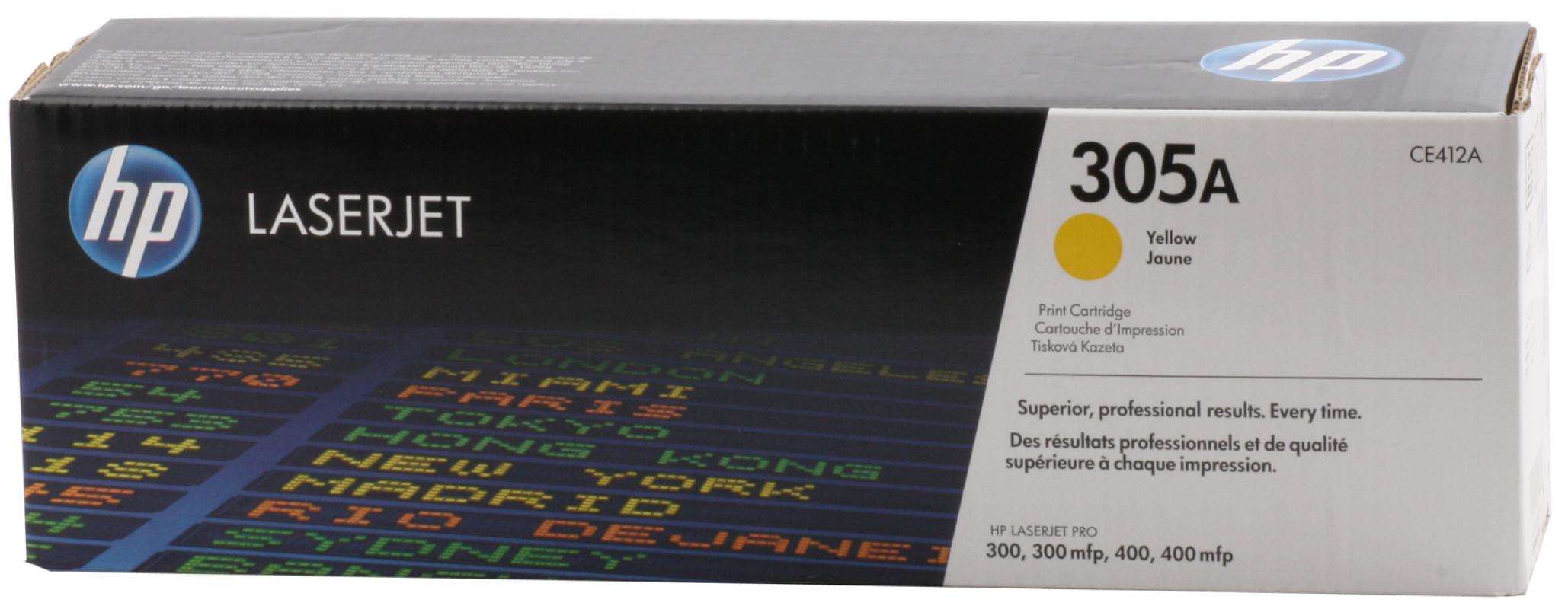 HP%20CE412A%20305A%20Yellow%20Sarı%202.600%20Sayfa%20Toner