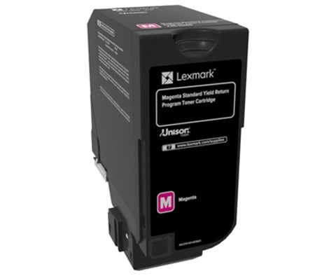 Lexmark%2074C5SM0%207.000%20Sayfa%20Magenta%20Kırmızı%20Toner%20CS720-725%20CX725