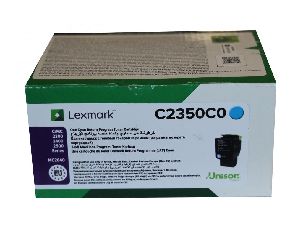 Lexmark%20C2350C0%201.000%20Sayfa%20Cyan%20Mavi%20Toner%20C2325-2425-2535%20MC2325-2425-2535-2640