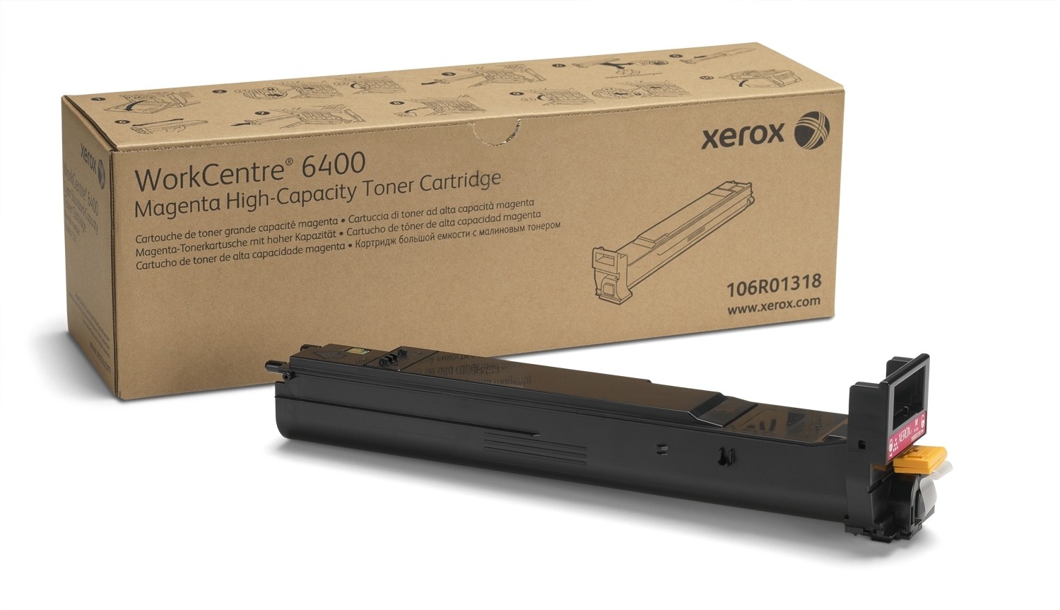 Xerox%20106R01318%20WorkCentre%206400%20Yüksek%20Kapasite%20Magenta%20Kırmızı%20Toner%2014.000%20Sayfa