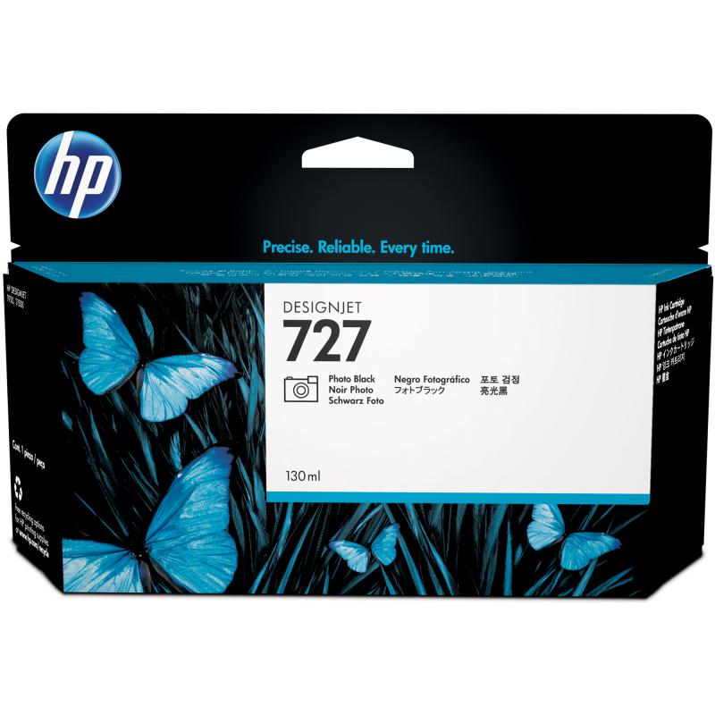 HP%20B3P23A%20727%20Photo%20Black%20Foto%20Siyah%20130ML%20Plotter%20Kartuşu