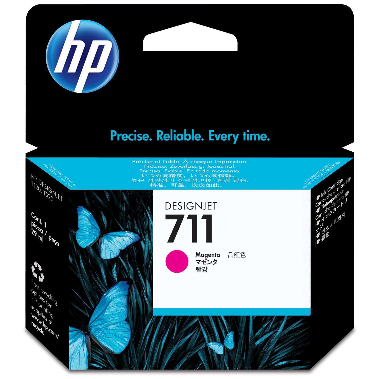 HP%20CZ131A%20711%20Magenta%20Kırmızı%2029ML%20Plotter%20Kartuşu