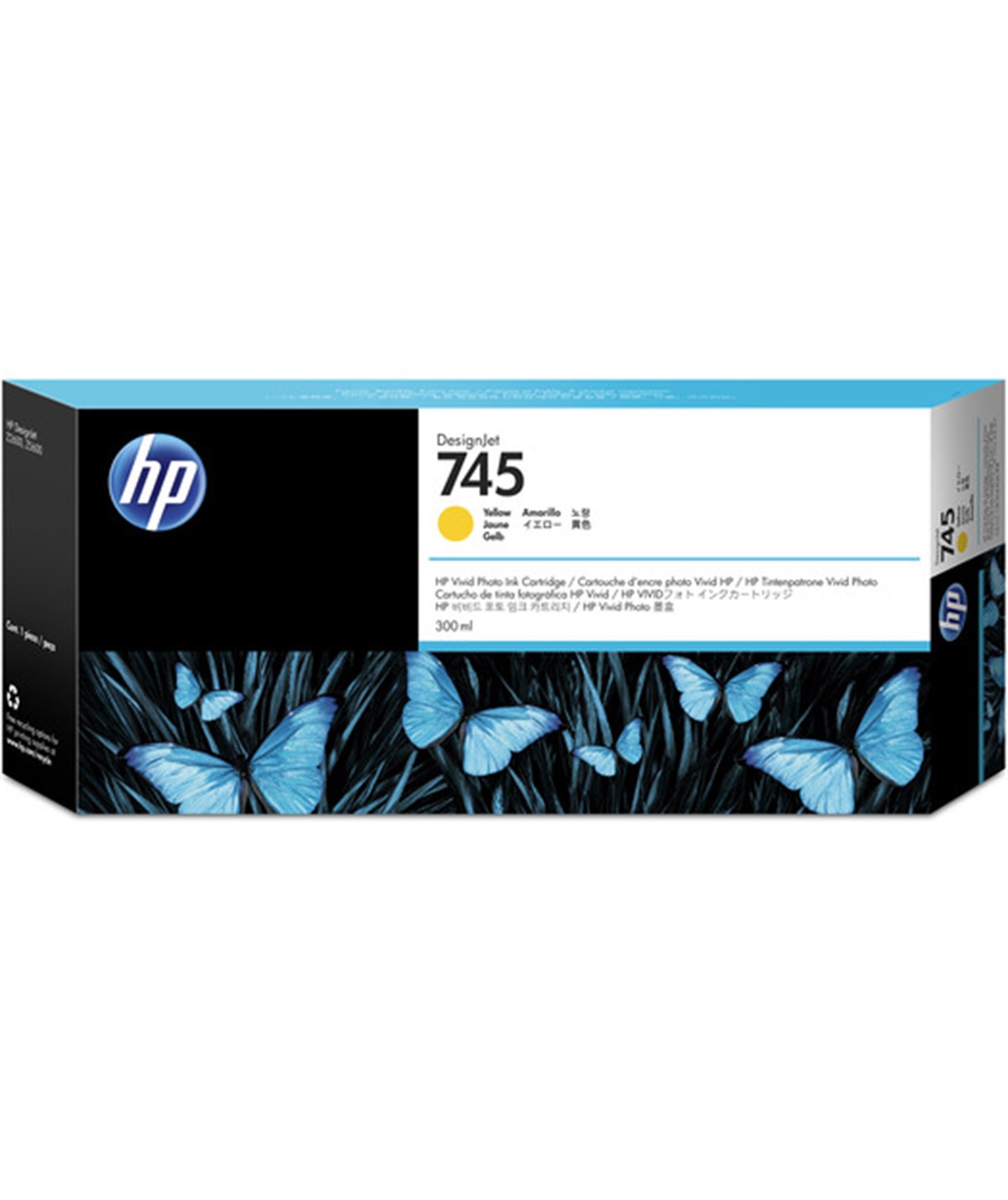 HP%20F9K02A%20745%20Yellow%20Sarı%20300ML%20Plotter%20Kartuşu