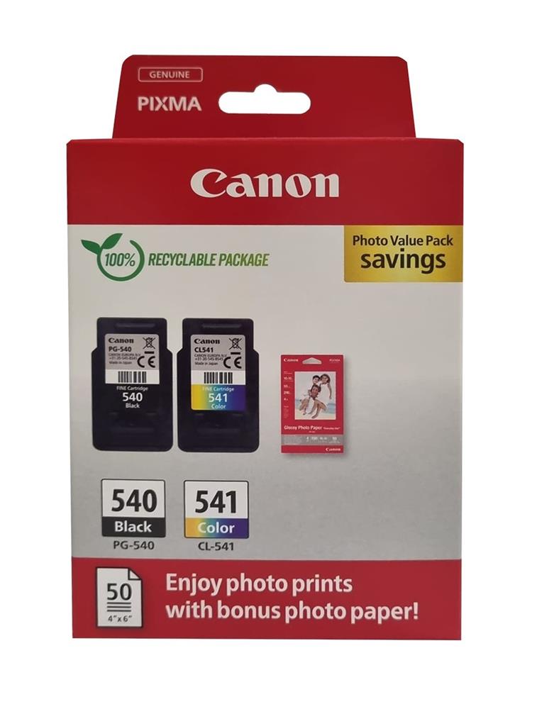 Canon%20PG-540%20CL-541%20Photo%20Value%20Multipack%202’li%20Mürekkep%20Kartuş