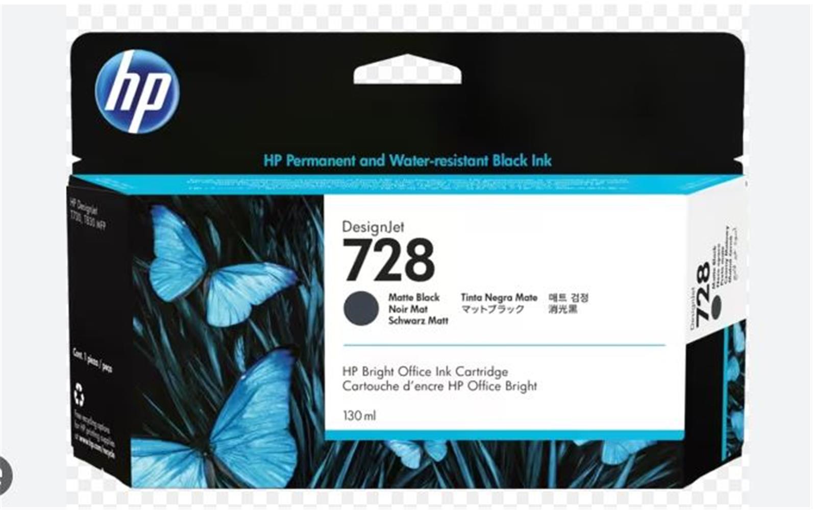 HP%203WX25A%20728%20Matte%20Black%20Mat%20Siyah%20130ML%20Plotter%20Kartuşu