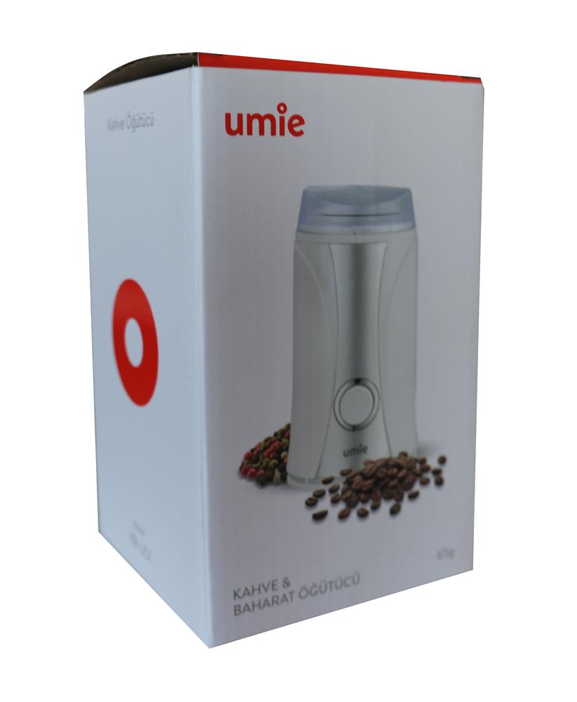 Umie%20KB-U51%2065G%20kapasiteli%20Beyaz%20160W%20Kahve%20ve%20Baharat%20Öğütücü