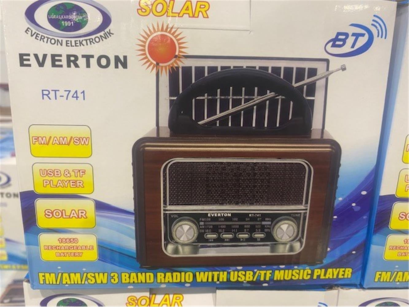 Everton%20Rt-741%20Bluetooth%20Fm-Am-Sw-Usb-Tf%20Card-Aux%20Nostaljik%20Radyo