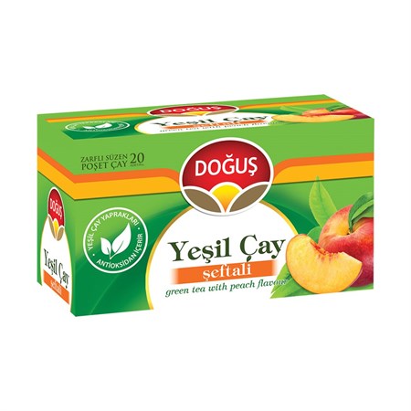 Doğuş%20Şeftali%20Aromalı%20Poşet%20Çay%2020x1.75%20GR