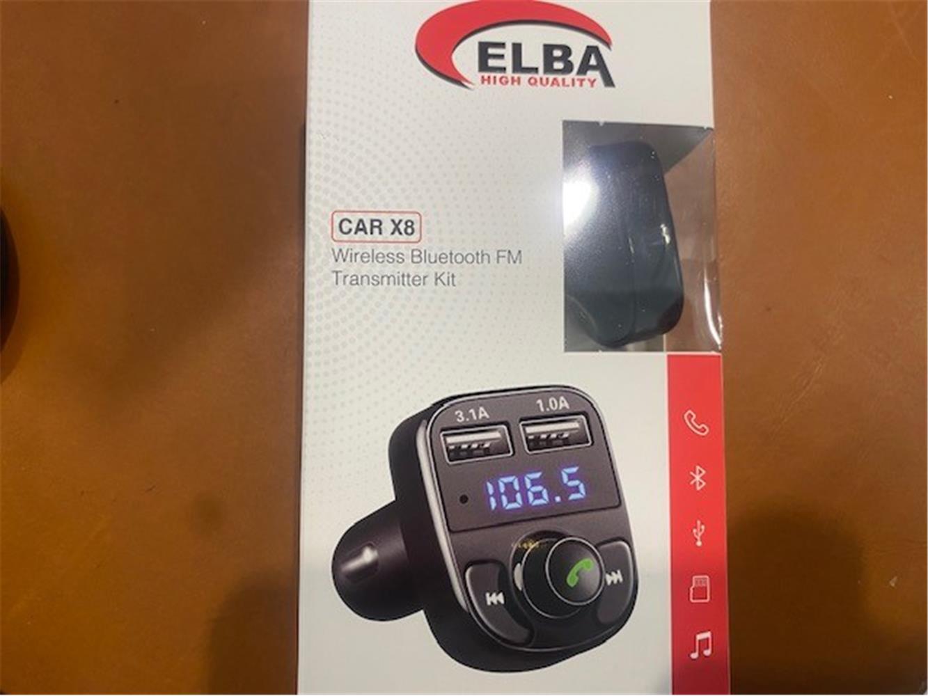 Elba%20Car%20X8%202Usb%20Wireless%20Bluetooth%20Fm%20Transmitter%20Kit