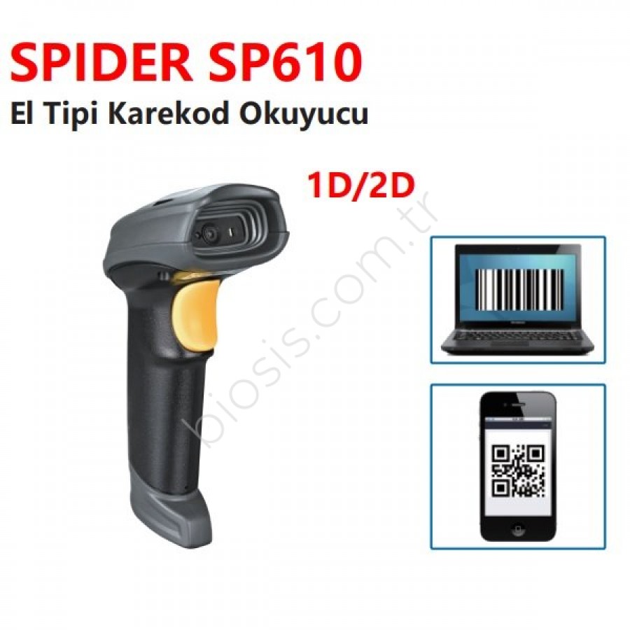 Spider%20SP610%202D%20USB%20El%20Tipi%20Karekod%20Barkod%20Okuyucu