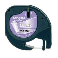 DYMO%20S0721530%20LetraTag%20Plastik%20ŞeffaF%20Şerit%20(%2012%20mm%20X%204%20mt%20)%2012267