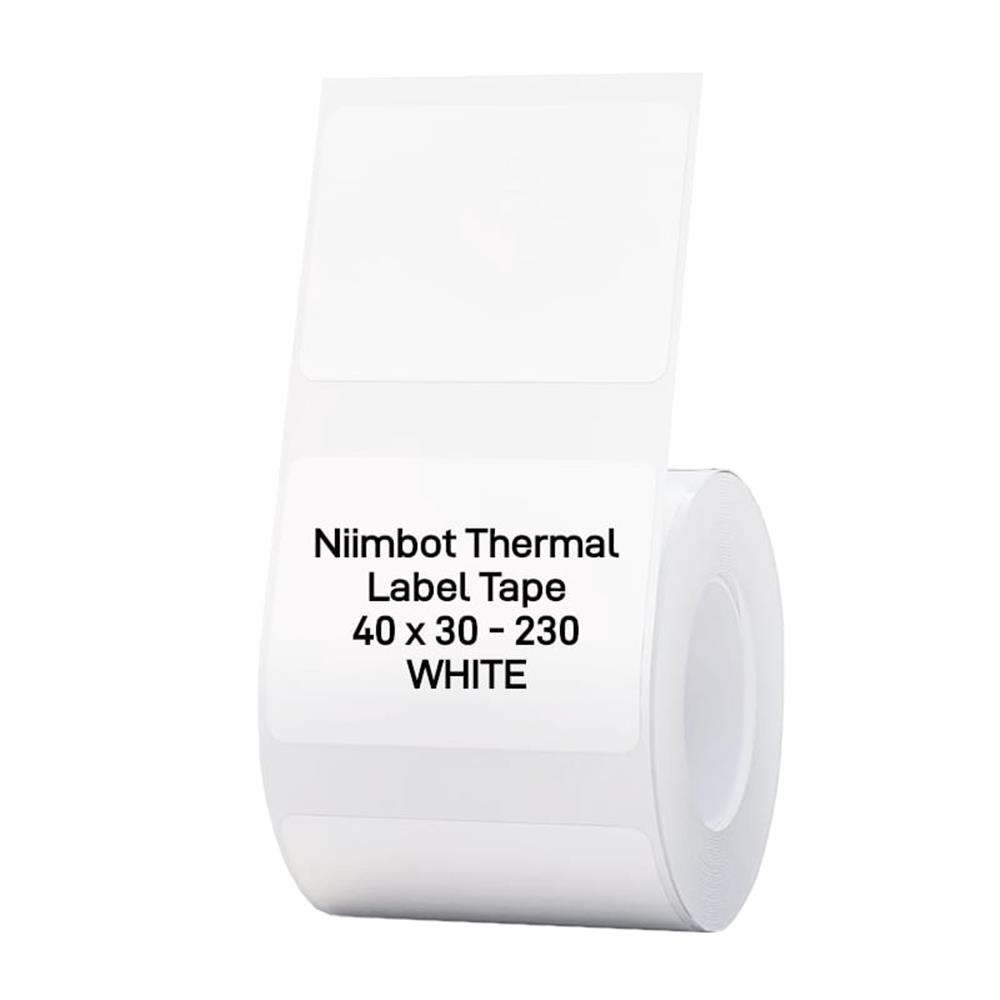 NIIMBOT%20T40-30-230WHITE%20Beyaz%2040X30MM%20Termal%20Etiket