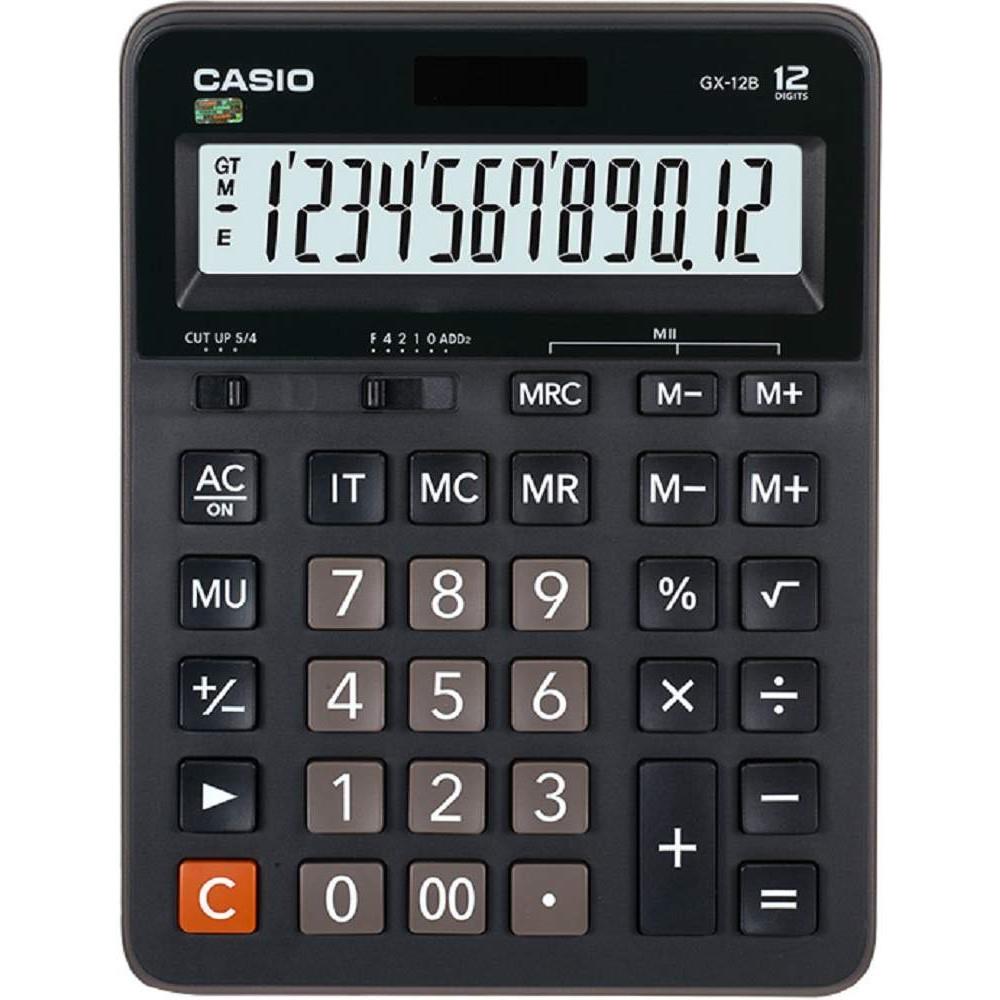 Casio%20GX-12B%2012%20Hane%20Masa%20Üstü%20Hesap%20Makinesi