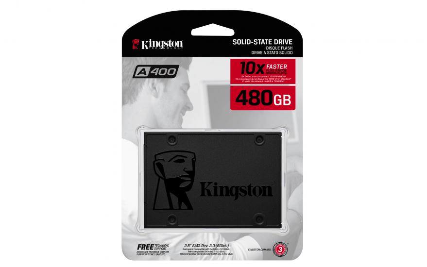 Kingston SA400S37-480 480Gb A400 2.5’’ Ssd