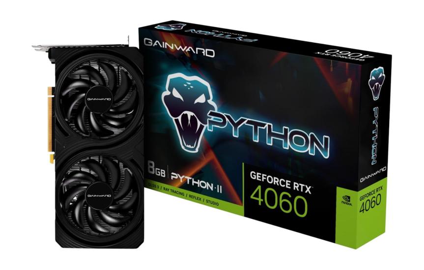 Gainward RTX4060 Python II 8GB 128 Bit Ekran Kartı