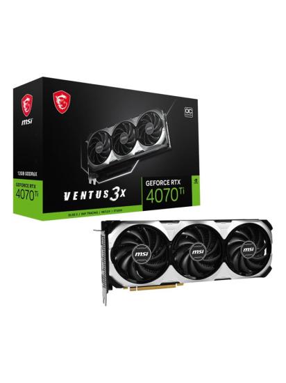 Msı RTX4070TI Ventus 12GB 192B Ekran Kartı