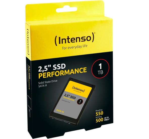 Intenso 1 Tb 3812460 Top 2.5’’ Sata 3 Ssd