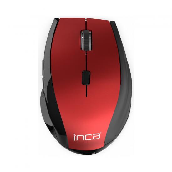 Inca IVM-500glk Kırmızı Kablosuz Mouse 1600dpı