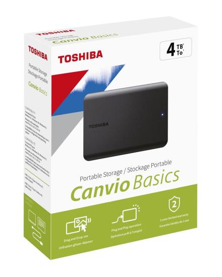 Toshiba HDTB540EK3CA 4 TB 2.5’’ Harici Harddisk