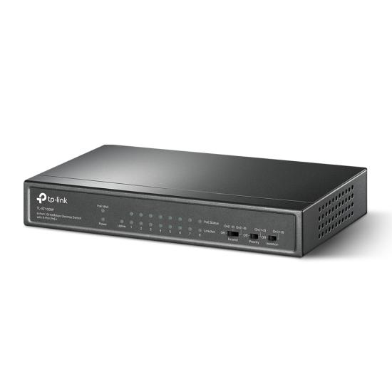 TP-LINK TL-SF1009P 9 PORT 10/100 POE FAST ETHERNET DESKTOP SWITCH