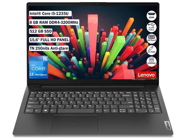 Lenovo 82TT00A5TX i5 8GB 512GB 15.6’’ Dos Notebook