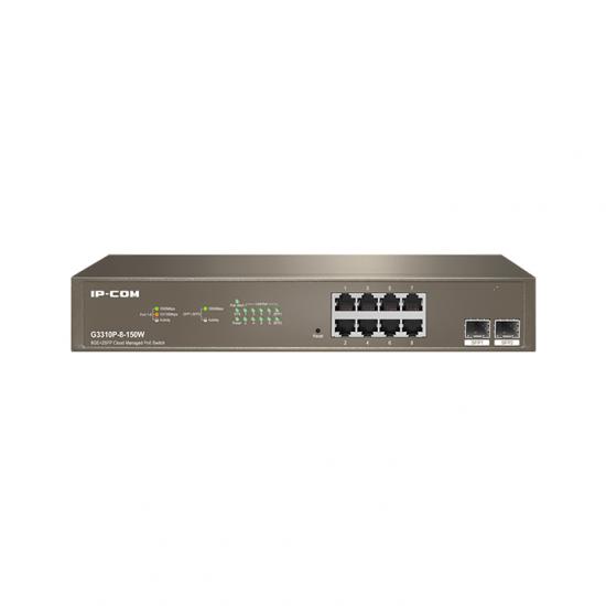 IP-COM IP-G3310P-8-150W 8 Port Switch