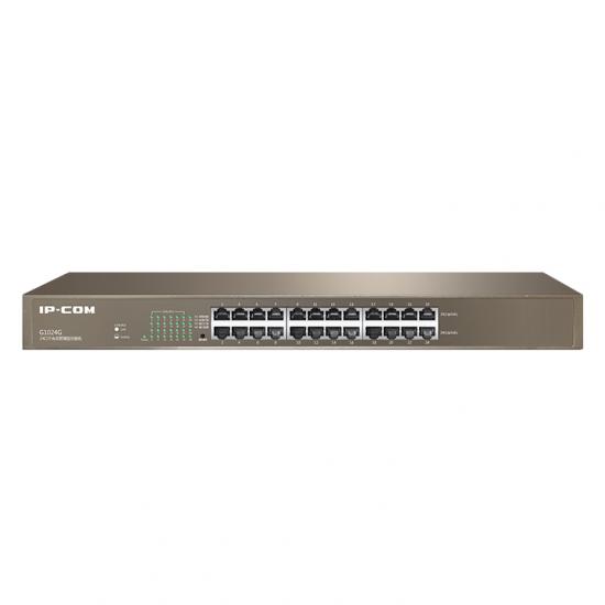 IP-COM IP-G1024G 24 Port Yonetilemez Switch