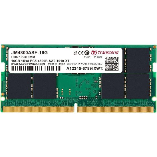 Transcend JM4800ASE-16G 16Gb 4800Mhz Notebook Ram