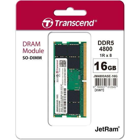 Transcend JM4800ASE-16G 16Gb 4800Mhz Notebook Ram