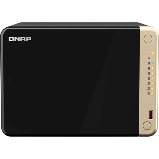 Qnap Turbonas TS-664-8G 8Gb Nas Depolama Ünitesi