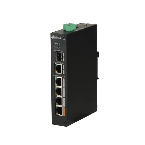 Dahua PFS3106-4ET-60 4 Port Poe Yönetilemez Switch