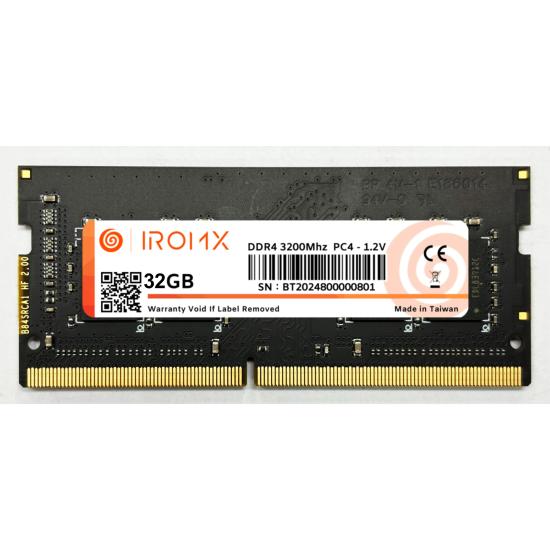 Iromx 32 Gb 3200Mhz Ddr4 (HYNİX CHİP) Notebook Ram