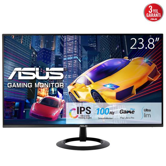 Asus VZ24EHF 23.8’’ 1 Ms 100Hz Vesa IPS Led Monitör