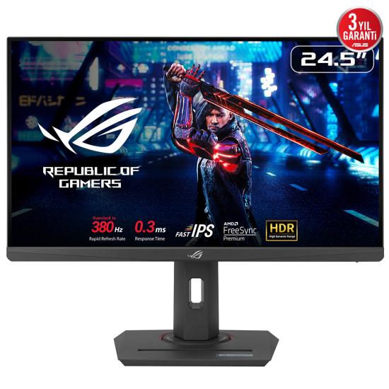 Asus XG259QNS 24.5’’ 1Ms Vesa Pivot Gaming Monitör