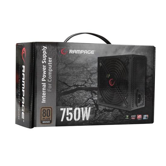 Rampage RMP-750-80PB 750W 80+ BR 14CM Power Supply