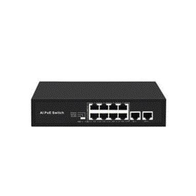 ODS ODS-8P2U 8 Port Poe 120W Yönetilemez Switch