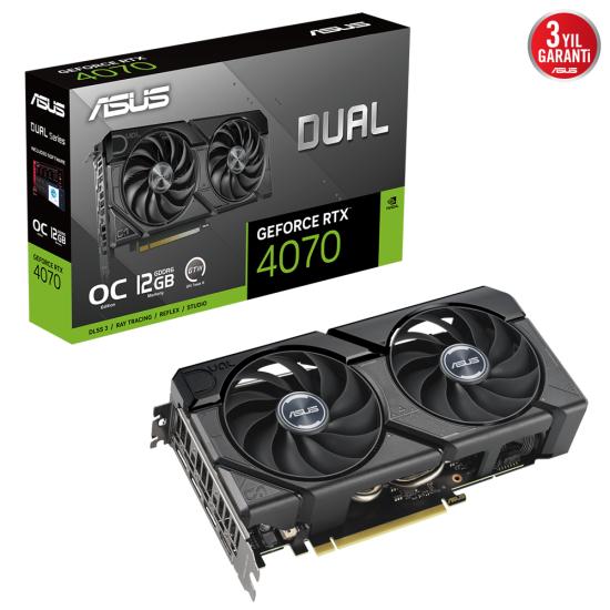 Asus DUAL-RTX4070-O12GD6-EVO RTX4070 12Gb 192Bit