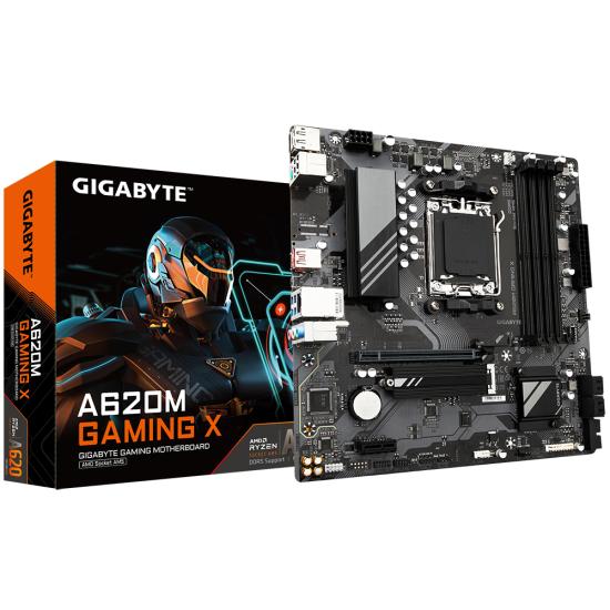 Gigabyte A620M-Gaming-X 4xDDR5 HDMI+DP AM5 Anakart