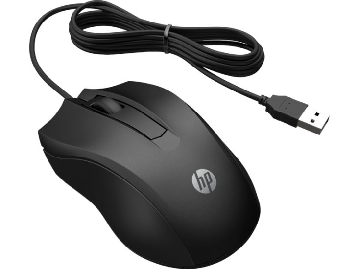 HP 100 6VY96AA Optik Kablolu Mouse