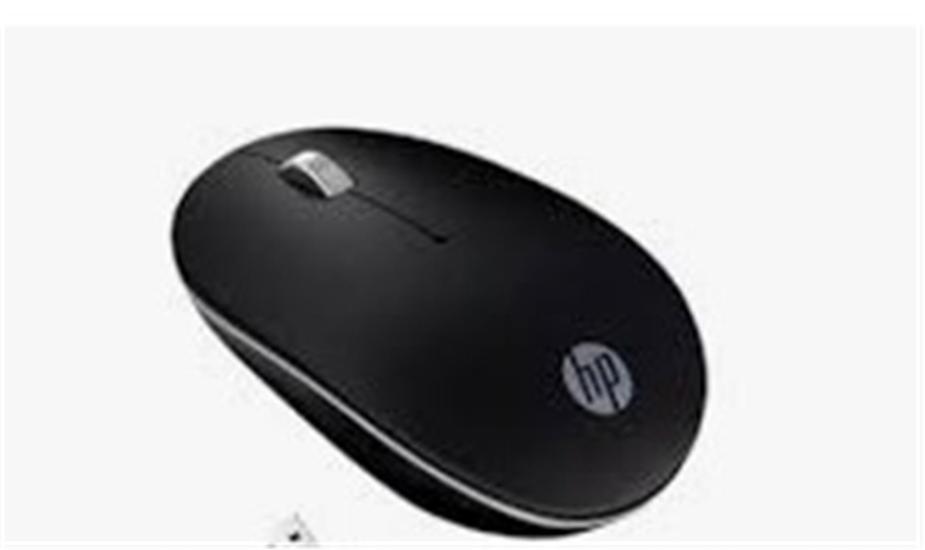 HP S1500 Plus Kablosuz Sessiz Siyah Mouse 2.4 GHz