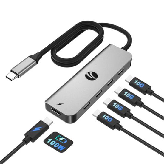 Vcom CUE11s Type-C To 4-Usb-C 100W Çoklayıcı