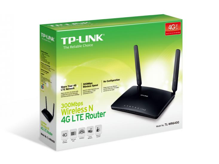 Tp-Link TL-MR6400 4 Port Router Sim Kartlı