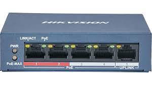 Hikvision DS-3E0105P-E-M(B) 4 PORT POE Switch